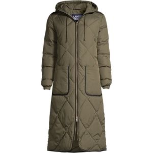 Lands End Women's Thermoplume Quilted Primaloft Coat